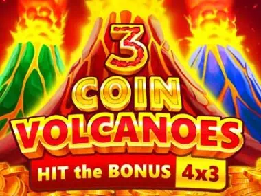 ทดลองเล่น 3 Coin Volcanoes สล็อตค่าย booongo ฟรี