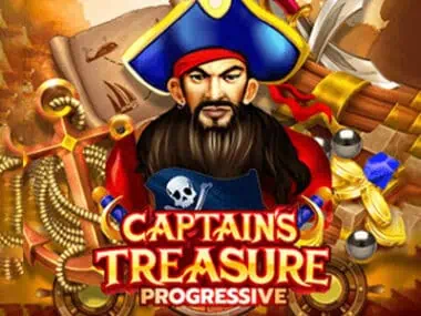 ทดลองเล่น Captains Treasure Progressive สล็อตค่าย Joker Gaming ฟรี