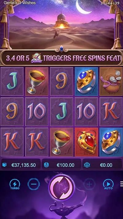 Genie’s 3 Wishes Demo